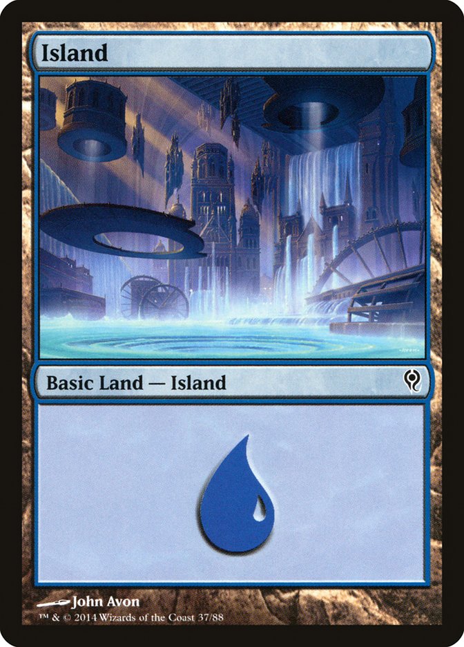 Island (37) [Duel Decks: Jace vs. Vraska] | Tabernacle Games