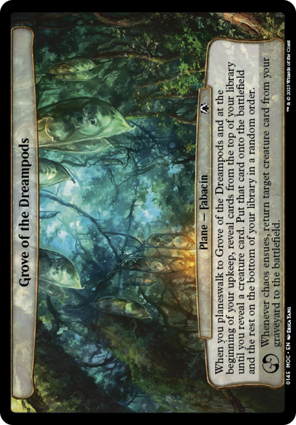 Grove of the Dreampods [March of the Machine Commander] | Tabernacle Games