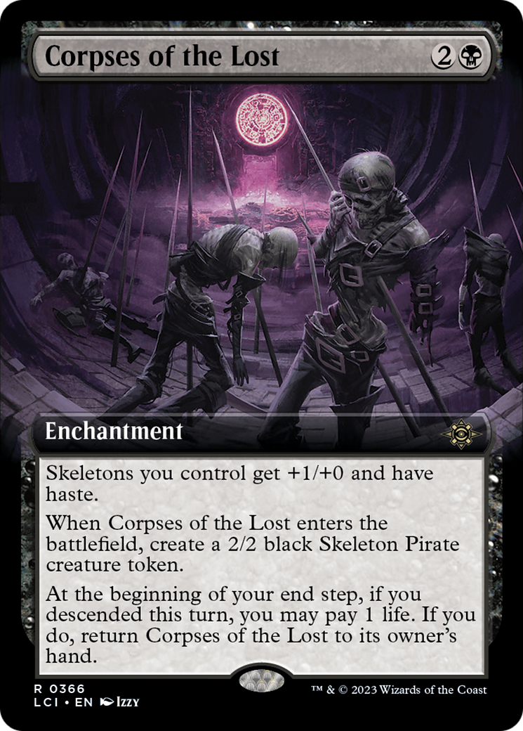 Corpses of the Lost (Extended Art) [The Lost Caverns of Ixalan] | Tabernacle Games