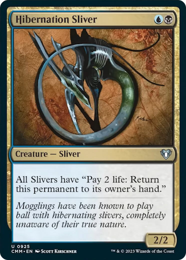 Hibernation Sliver [Commander Masters] | Tabernacle Games