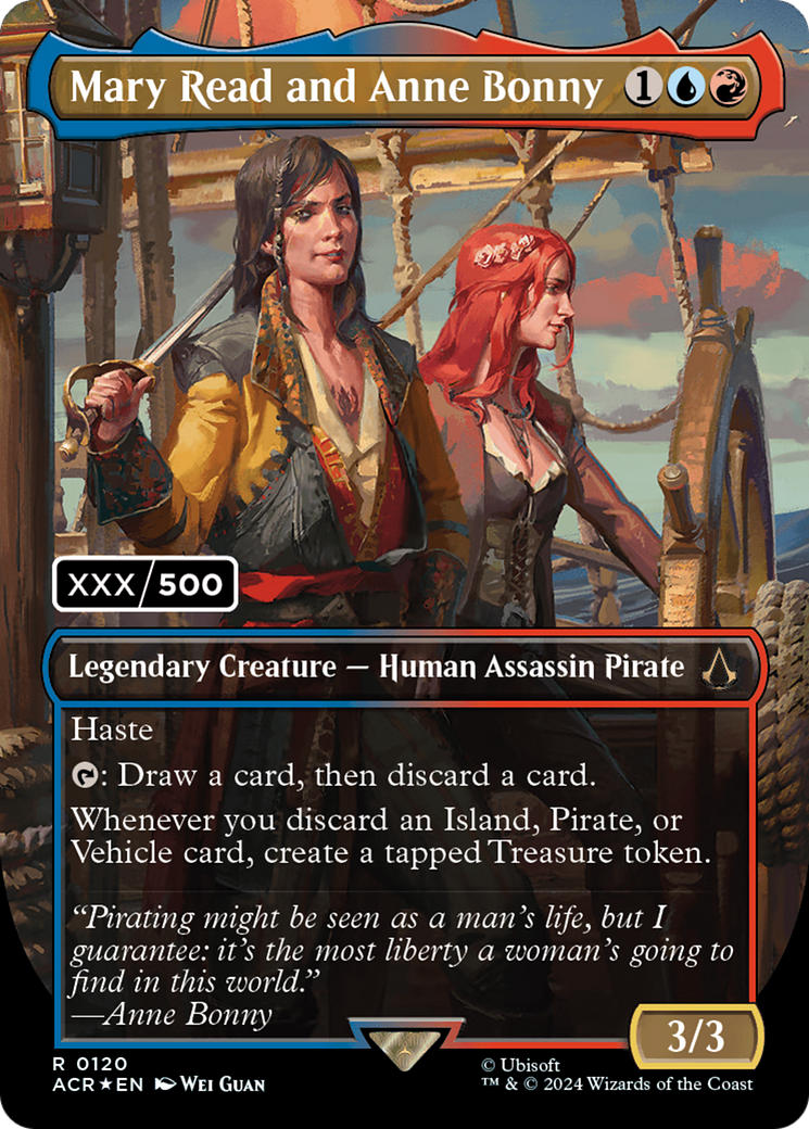 Mary Read and Anne Bonny (English) (Serial Numbered) [Assassin's Creed] | Tabernacle Games