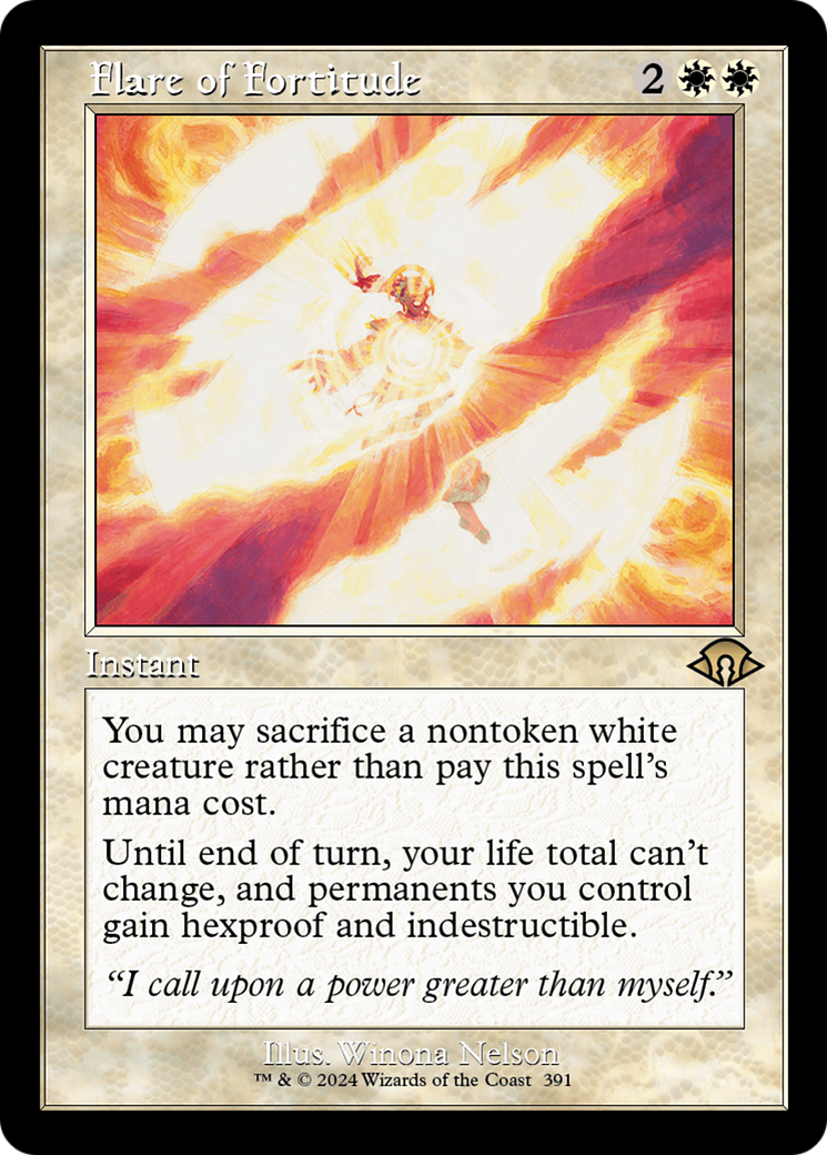 Flare of Fortitude (Retro) [Modern Horizons 3] | Tabernacle Games
