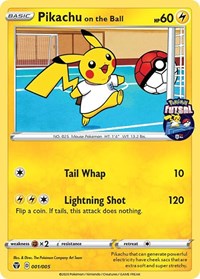 Pikachu on the Ball (001/005) [Miscellaneous Cards] | Tabernacle Games