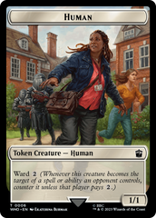 Human (0006) // Beast Double-Sided Token [Doctor Who Tokens] | Tabernacle Games