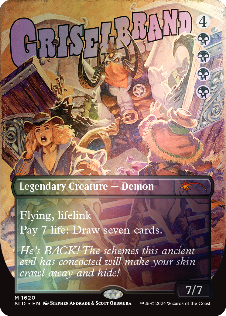 Griselbrand (1620) (Rainbow Foil) [Secret Lair Drop Series] | Tabernacle Games