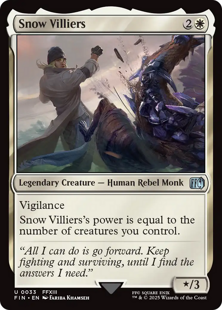 Snow Villiers [FINAL FANTASY] | Tabernacle Games