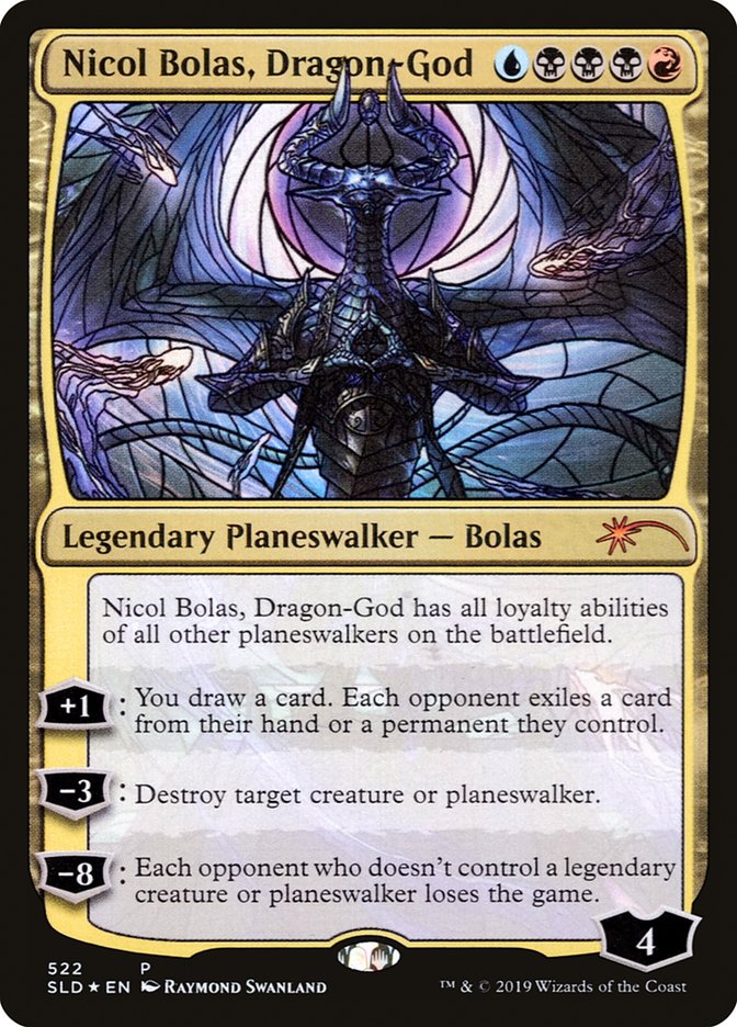 Nicol Bolas, Dragon-God (Stained Glass) [Secret Lair Drop Promos] | Tabernacle Games