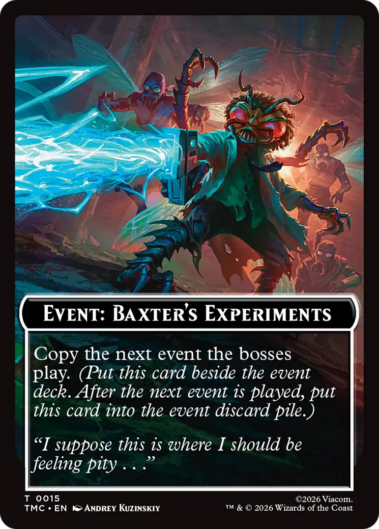 Event: Baxter's Experiments [Teenage Mutant Ninja Turtles Commander Tokens] | Tabernacle Games