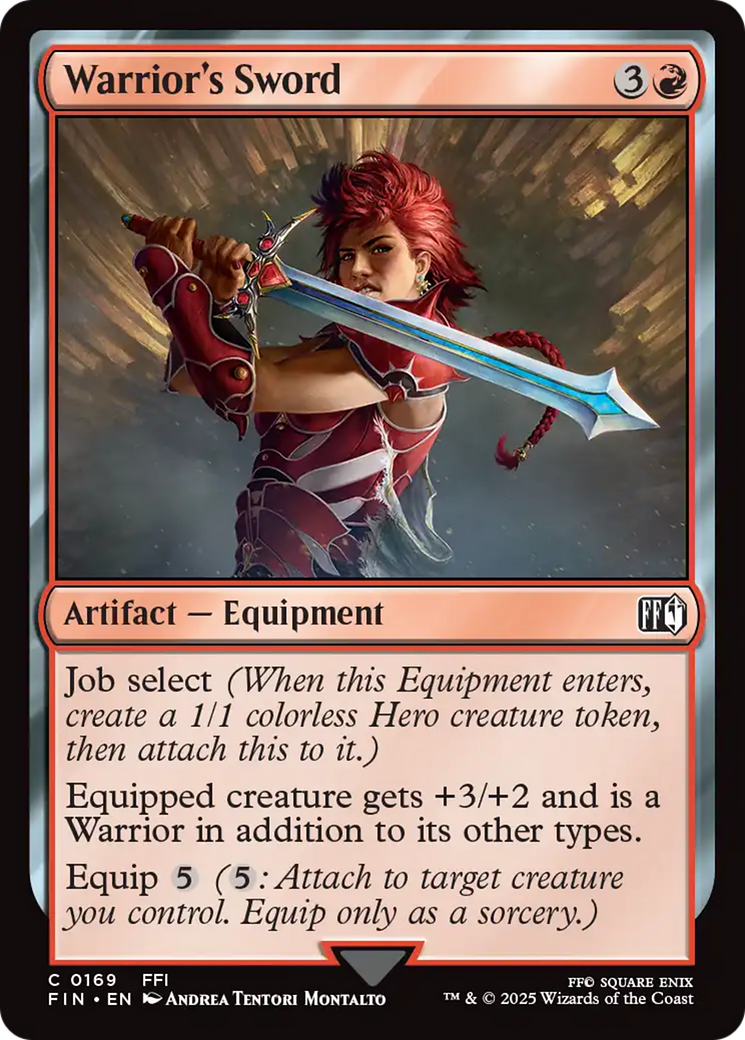 Warrior's Sword [FINAL FANTASY] | Tabernacle Games