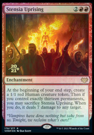 Stensia Uprising [Innistrad: Crimson Vow Prerelease Promos] | Tabernacle Games