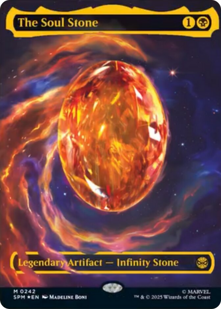 The Soul Stone (Cosmic Foil) [Marvel's Spider-Man] | Tabernacle Games