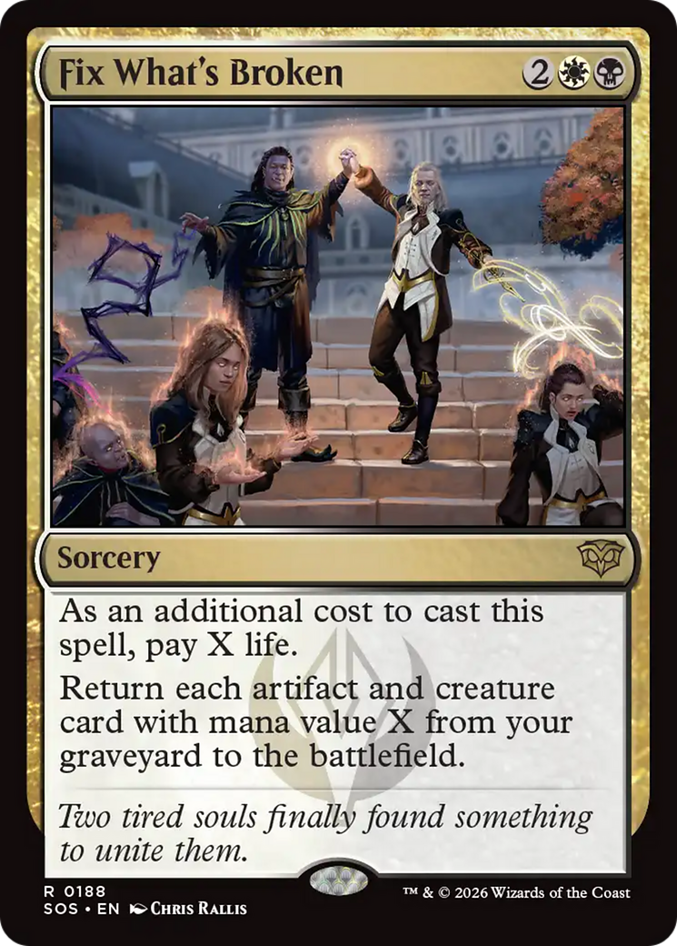 Fix What's Broken [Secrets of Strixhaven] | Tabernacle Games