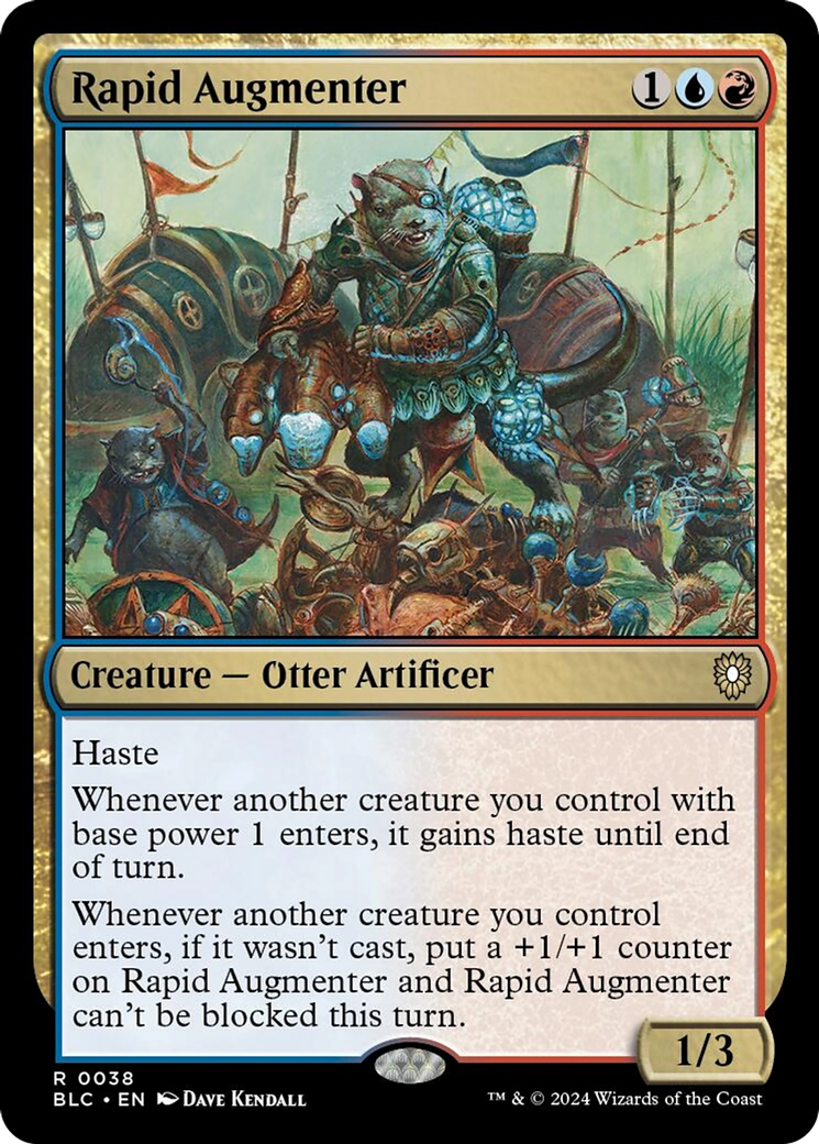 Rapid Augmenter [Bloomburrow Commander] | Tabernacle Games