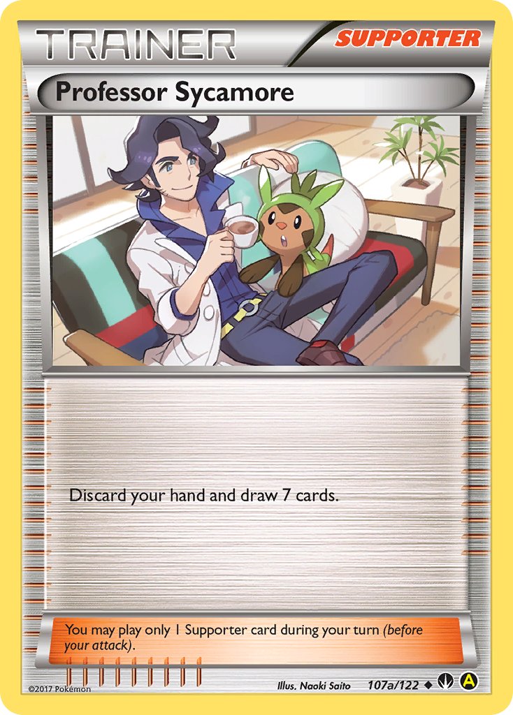 Professor Sycamore (107a/122) [Alternate Art Promos] | Tabernacle Games