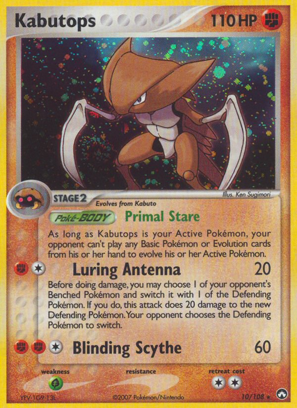 Kabutops (10/108) [EX: Power Keepers] | Tabernacle Games