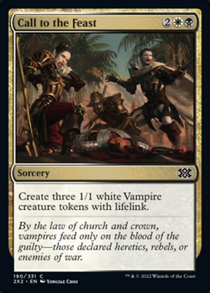 Call to the Feast [Double Masters 2022] | Tabernacle Games