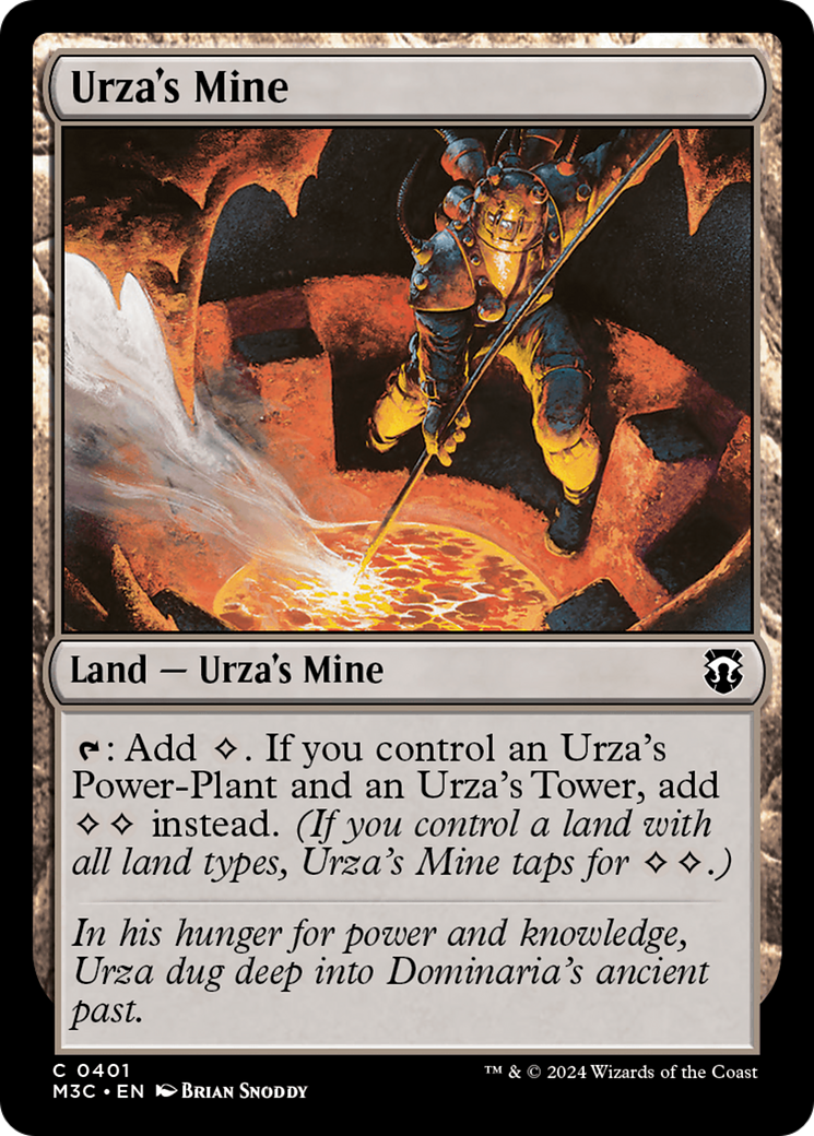 Urza's Mine (Ripple Foil) [Modern Horizons 3 Commander] | Tabernacle Games