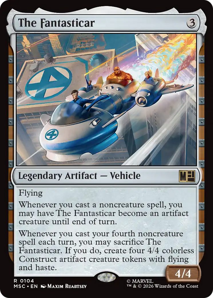 The Fantasticar [Marvel Super Heroes Commander] | Tabernacle Games