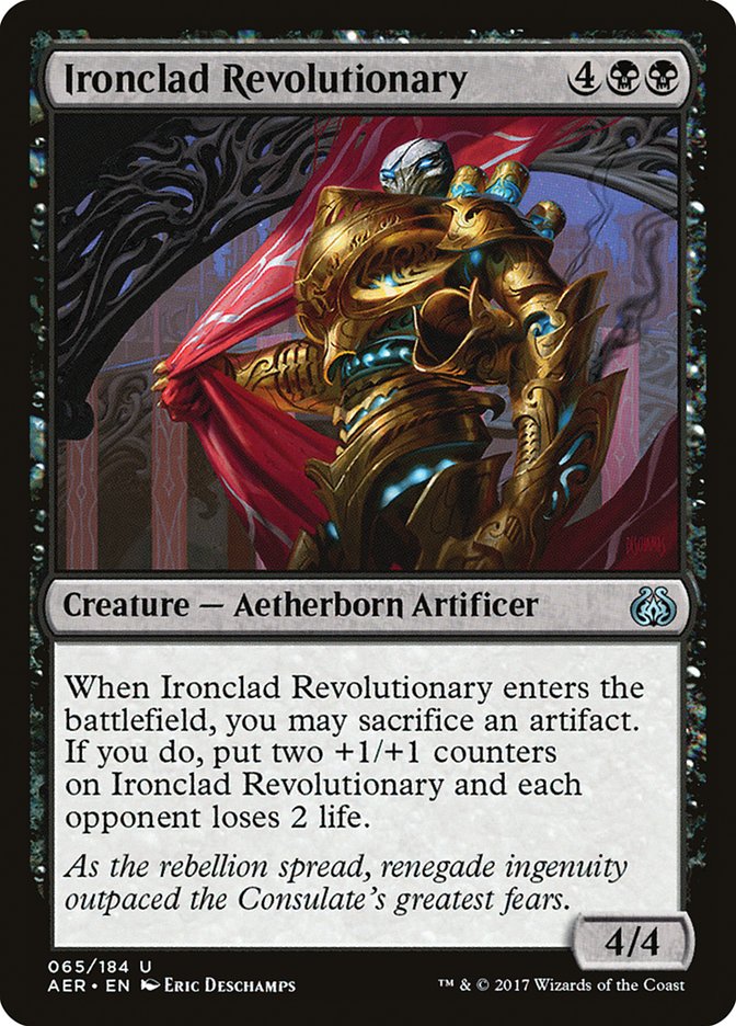 Ironclad Revolutionary [Aether Revolt] | Tabernacle Games