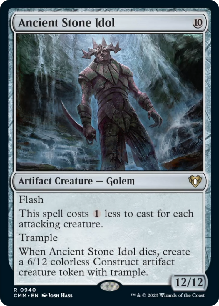 Ancient Stone Idol [Commander Masters] | Tabernacle Games