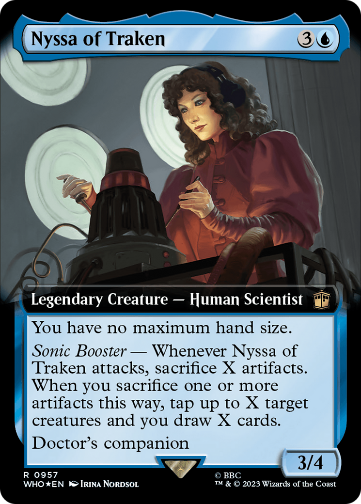 Nyssa of Traken (Extended Art) (Surge Foil) [Doctor Who] | Tabernacle Games