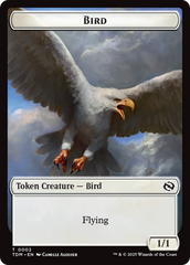 Inkling // Bird Double-Sided Token [Tarkir: Dragonstorm Commander Tokens] | Tabernacle Games