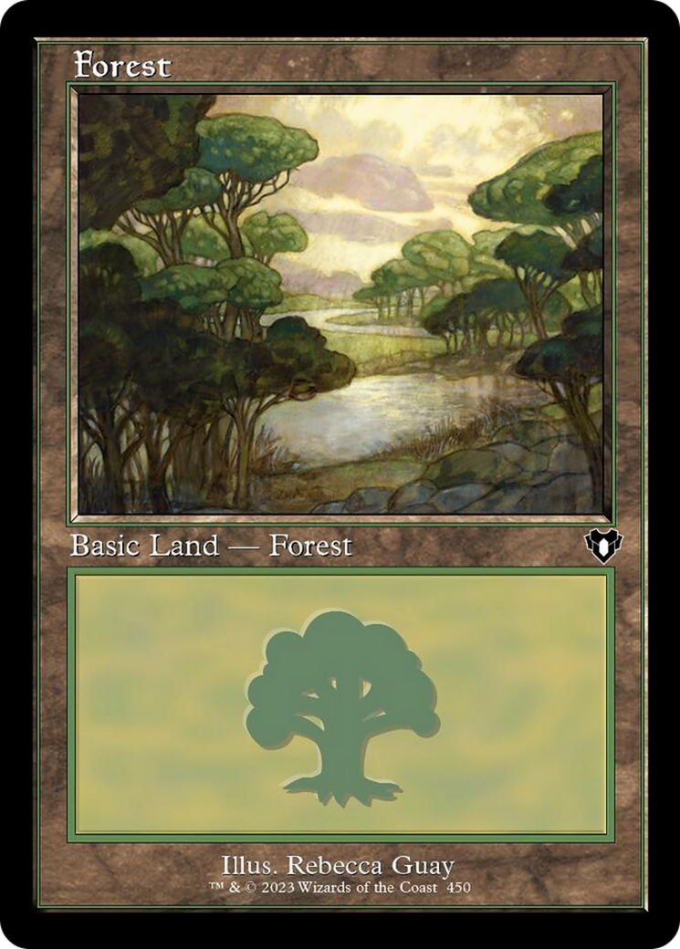 Forest (450) (Retro) [Commander Masters] | Tabernacle Games