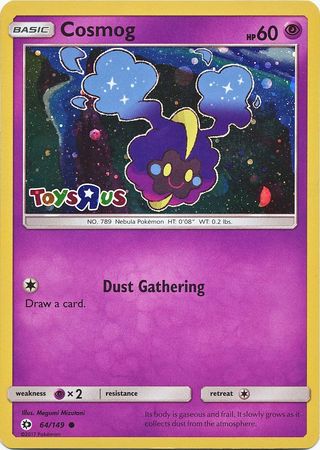 Cosmog (64/149) (Toys R Us Promo) [Sun & Moon: Base Set] | Tabernacle Games