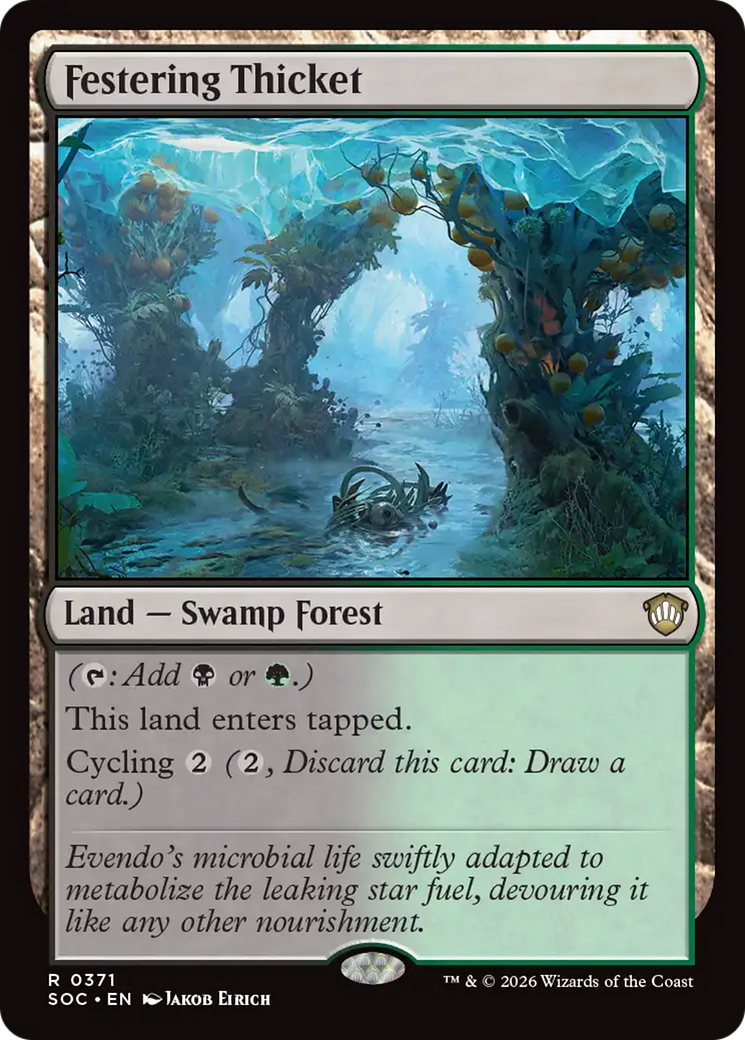 Festering Thicket [Secrets of Strixhaven Commander] | Tabernacle Games