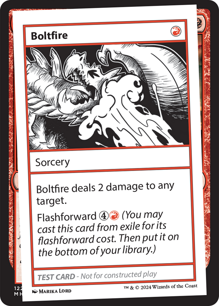 Boltfire [Mystery Booster 2 Playtest Cards] | Tabernacle Games