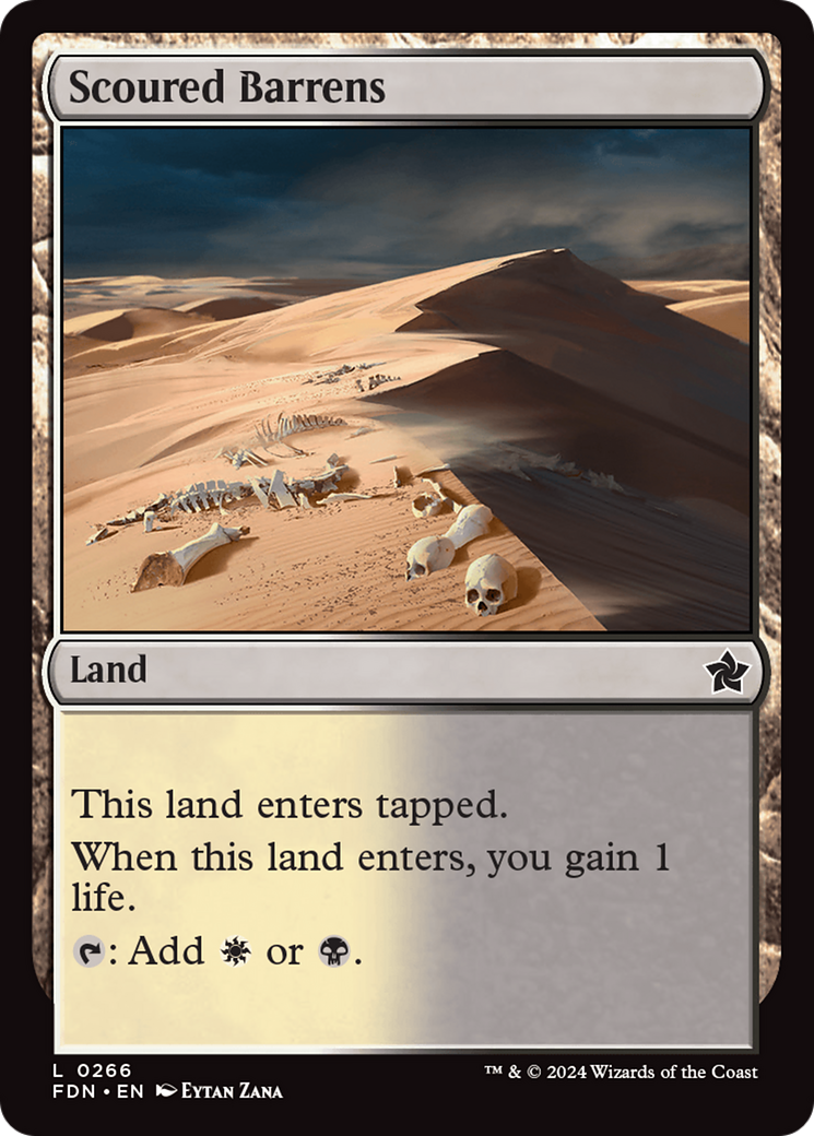 Scoured Barrens [Foundations] | Tabernacle Games