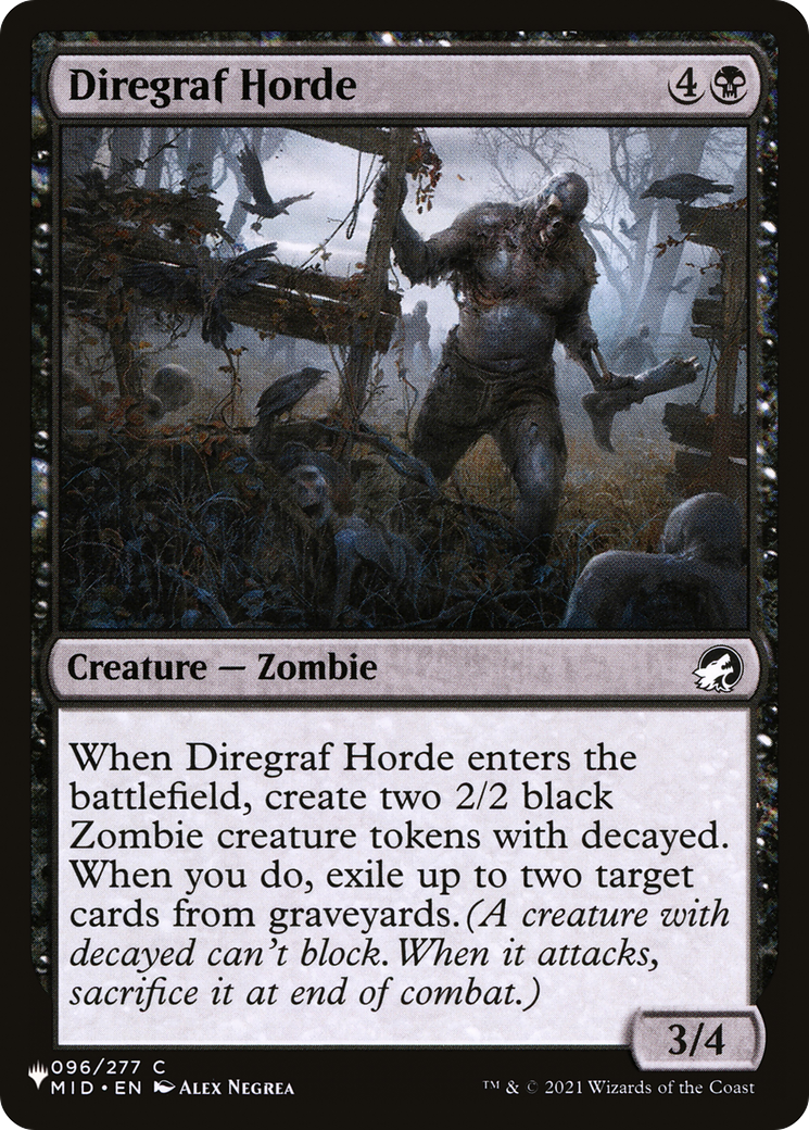 Diregraf Horde [The List] | Tabernacle Games