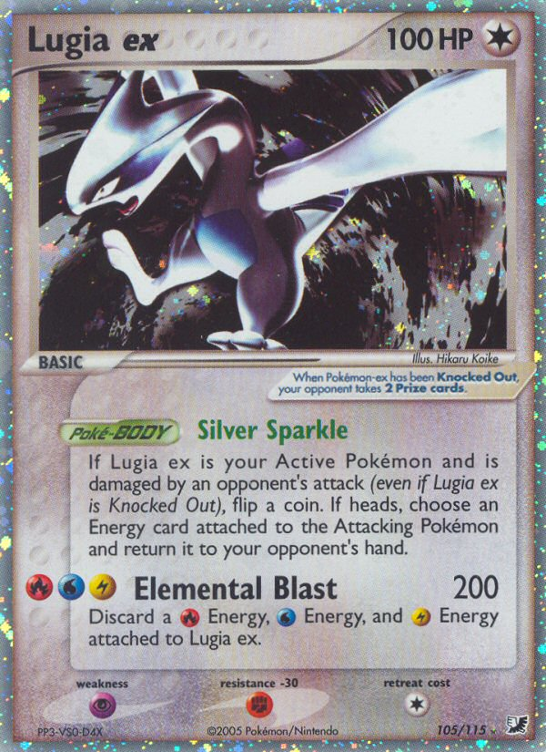 Lugia ex (105/115) [EX: Unseen Forces] | Tabernacle Games