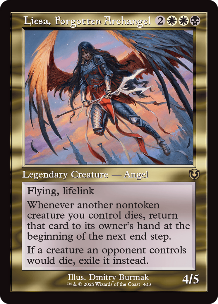 Liesa, Forgotten Archangel (Retro Frame) [Innistrad Remastered] | Tabernacle Games