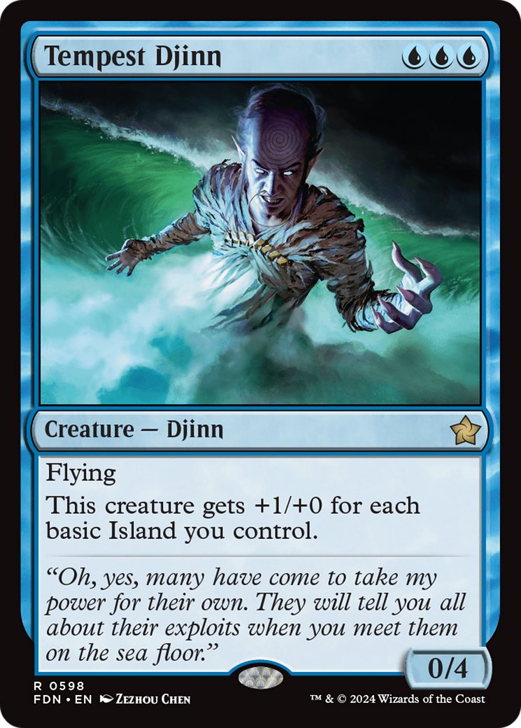 Tempest Djinn [Foundations] | Tabernacle Games