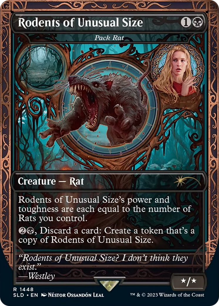 Rodents of Unusual Size - Pack Rat [Secret Lair Drop Series] | Tabernacle Games
