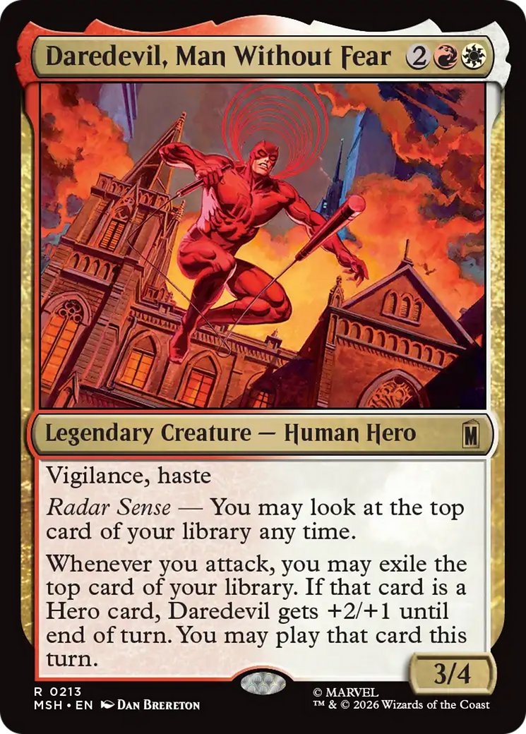 Daredevil, Man Without Fear [Marvel Super Heroes] | Tabernacle Games