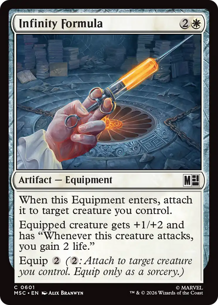 Infinity Formula [Marvel Super Heroes Commander] | Tabernacle Games
