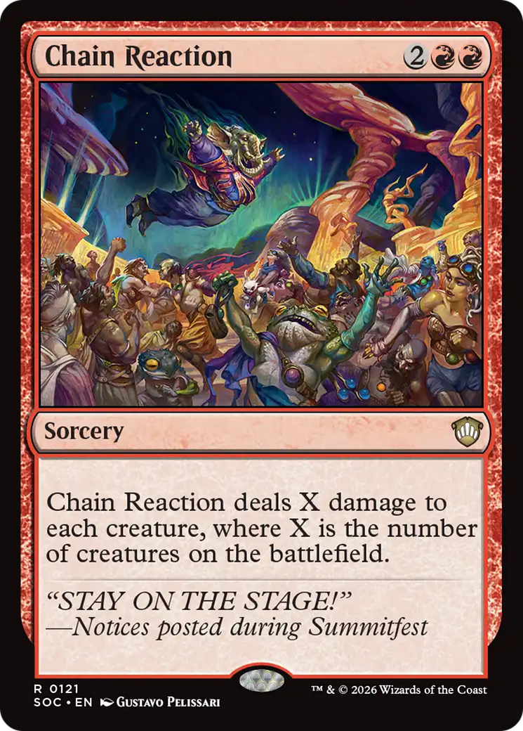 Chain Reaction [Secrets of Strixhaven Commander] | Tabernacle Games