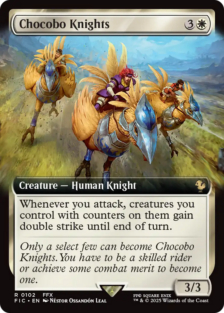 Chocobo Knights (Extended Art) [FINAL FANTASY Commander] | Tabernacle Games