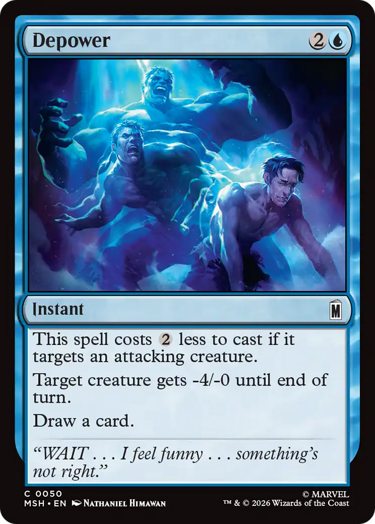 Depower [Marvel Super Heroes] | Tabernacle Games
