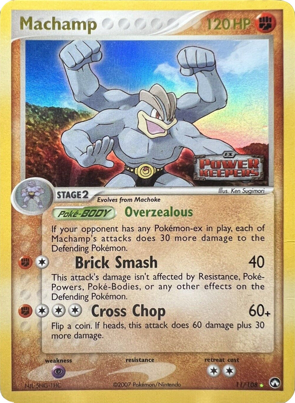 Machamp (11/108) (Stamped) [EX: Power Keepers] | Tabernacle Games