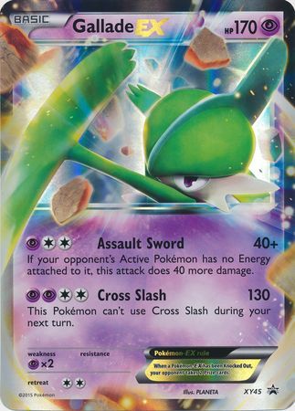 Gallade EX (XY45) (Jumbo Card) [XY: Black Star Promos] | Tabernacle Games