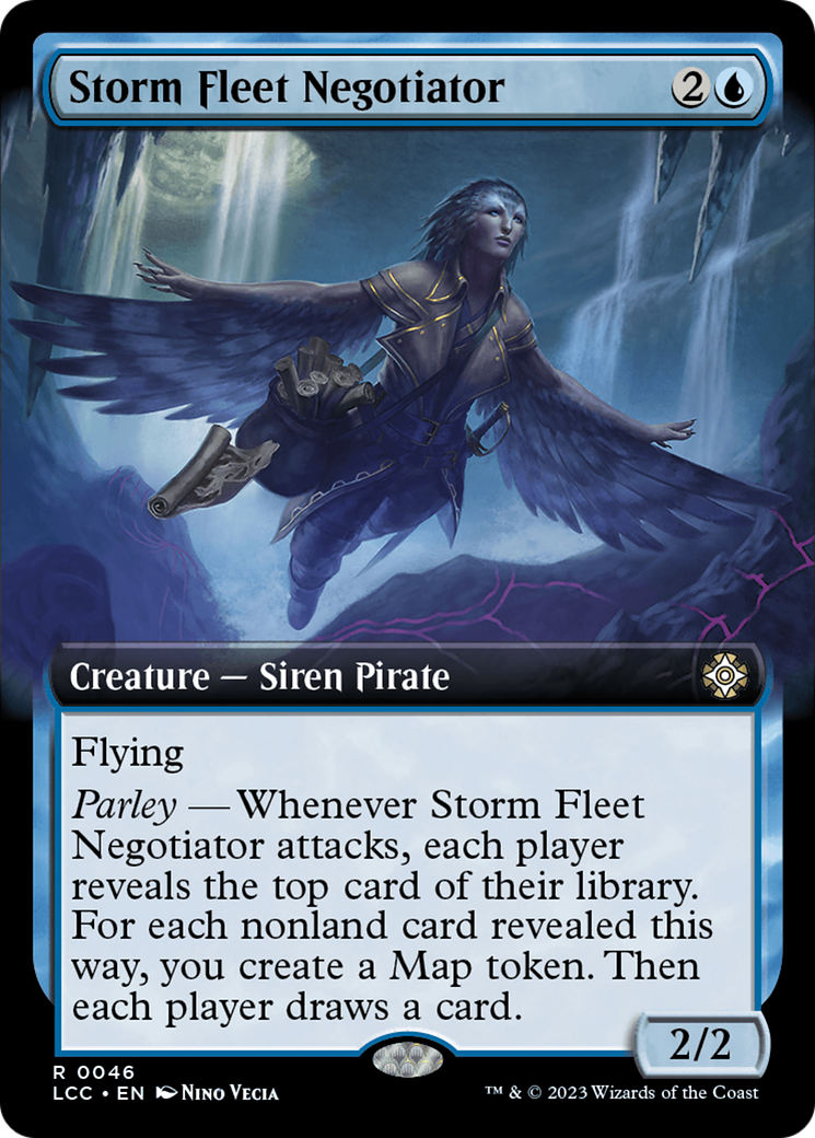 Storm Fleet Negotiator (Extended Art) [The Lost Caverns of Ixalan Commander] | Tabernacle Games