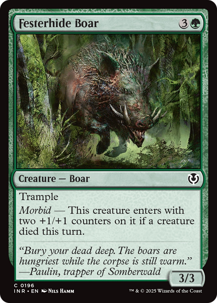 Festerhide Boar [Innistrad Remastered] | Tabernacle Games