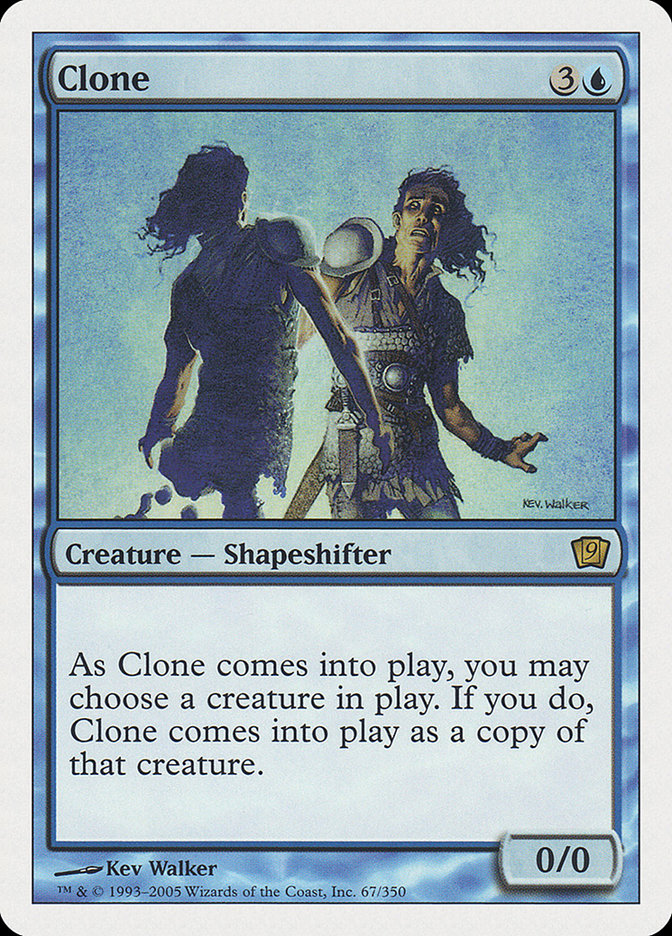 Clone (9th Edition) [Oversize Cards] | Tabernacle Games