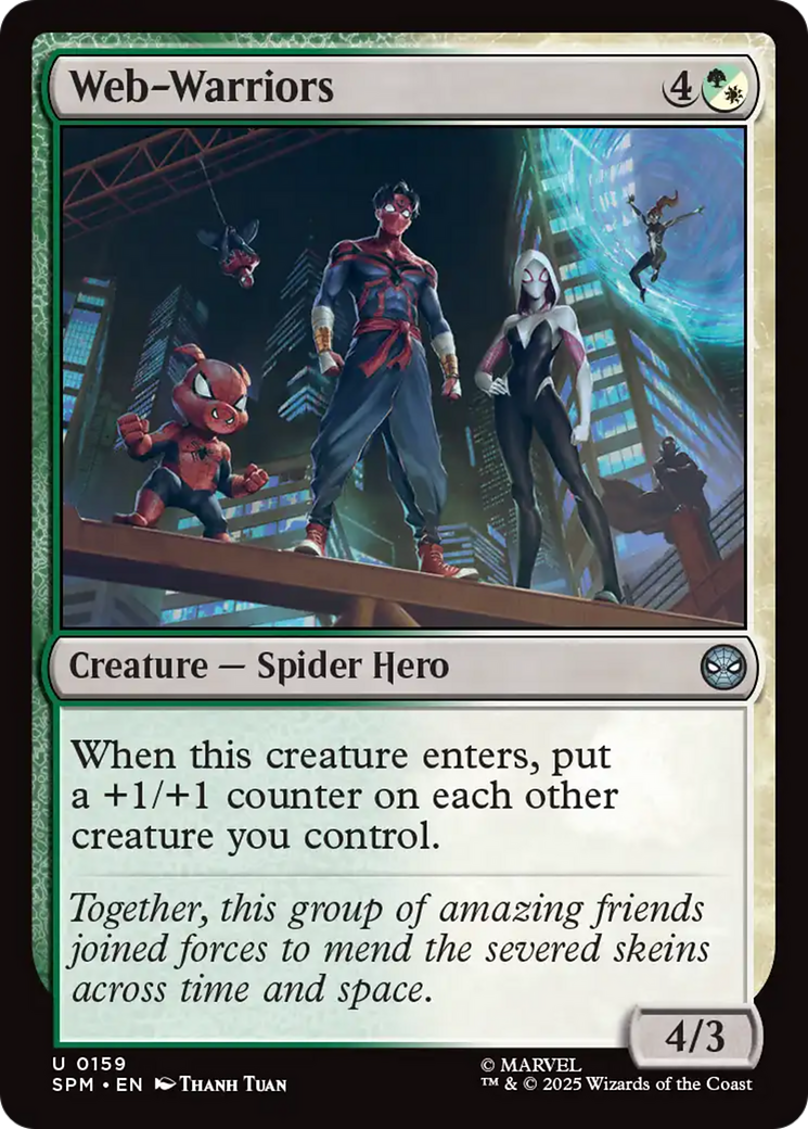 Web-Warriors [Marvel's Spider-Man] | Tabernacle Games