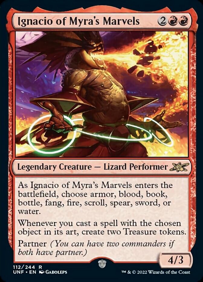 Ignacio of Myra's Marvels [Unfinity] | Tabernacle Games