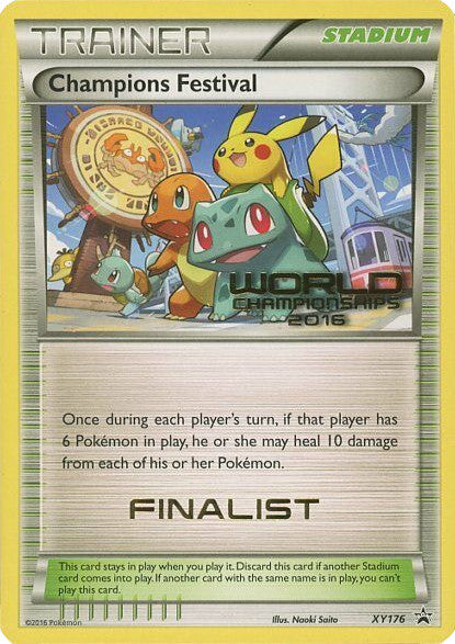 Champions Festival (XY176) (2016 Finalist) [XY: Black Star Promos] | Tabernacle Games