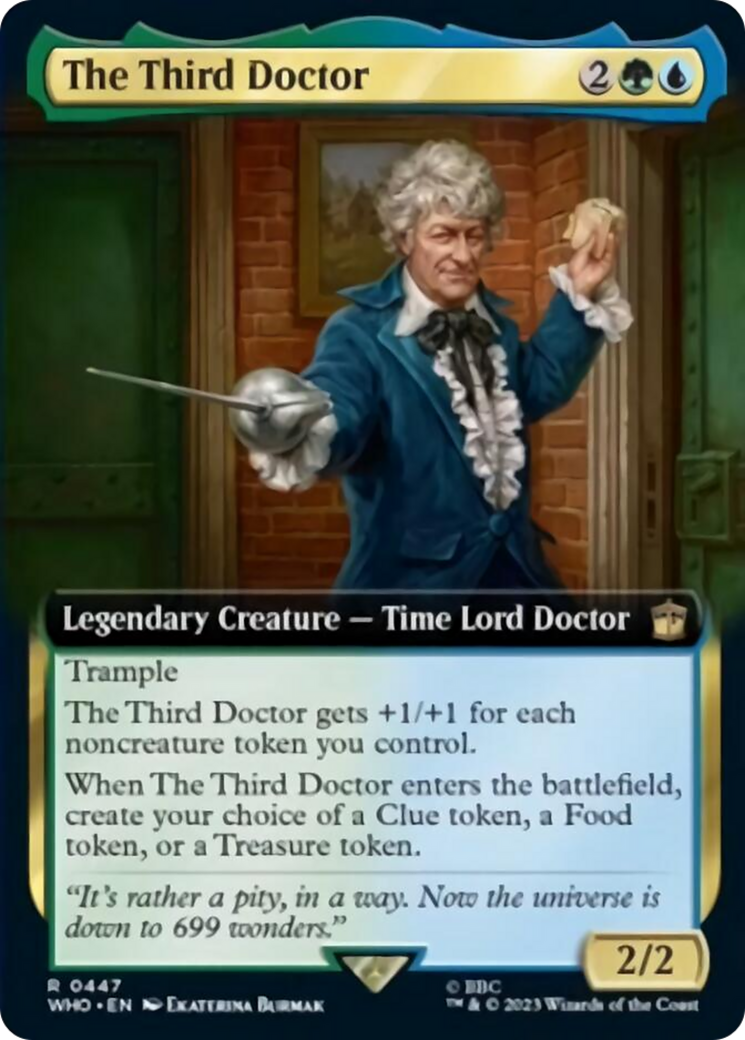 The Third Doctor (Extended Art) [Doctor Who] | Tabernacle Games